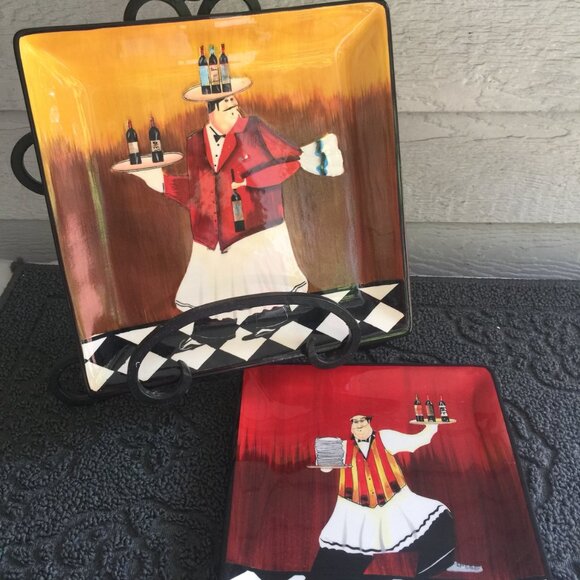 Certified International "Dinner is Served" by Tracy Flexenger set - Picture 11 of 11